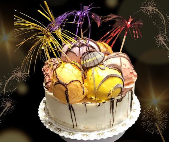 Årets nytårsdessert islagkage